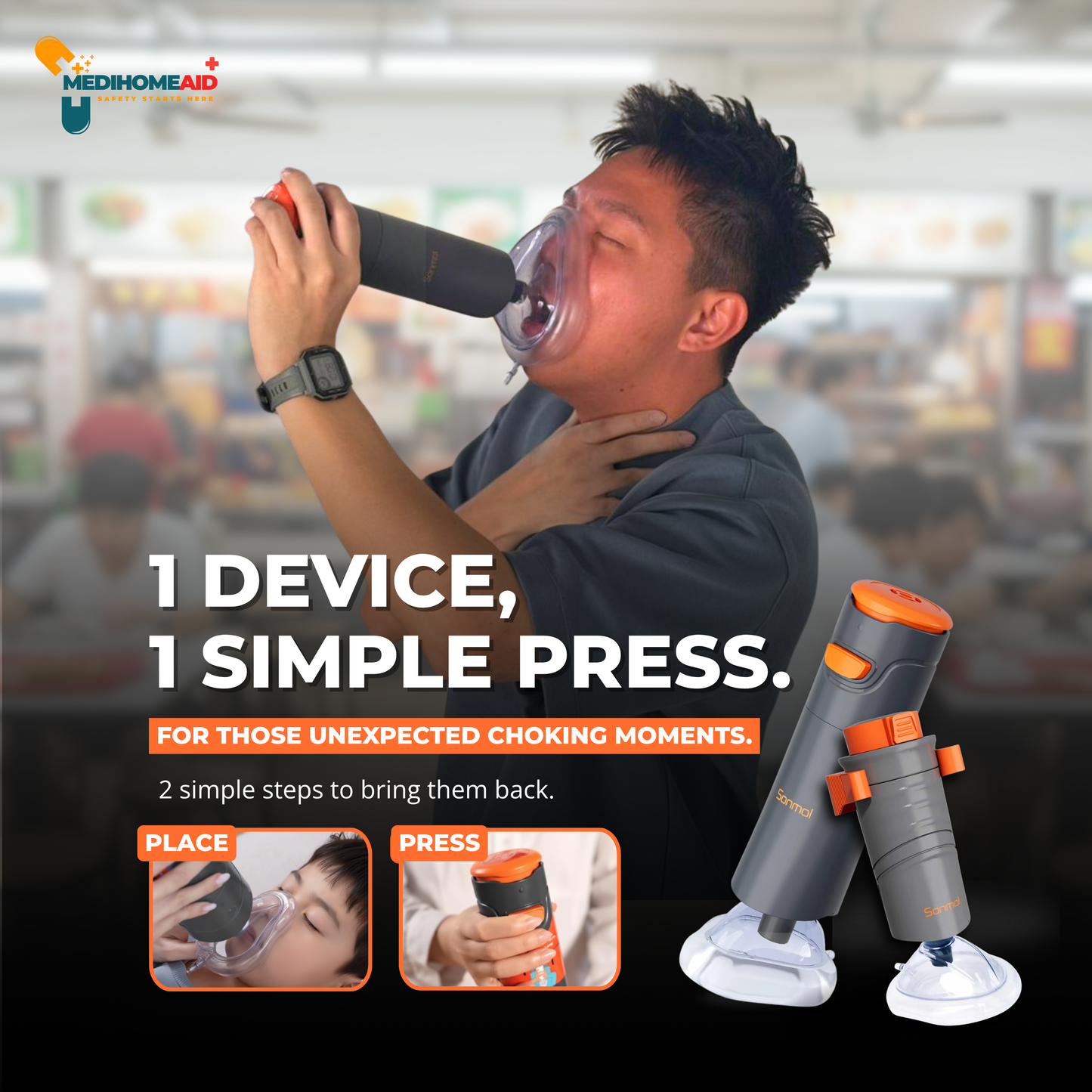 Sonmol Anti-Choking Device Portable